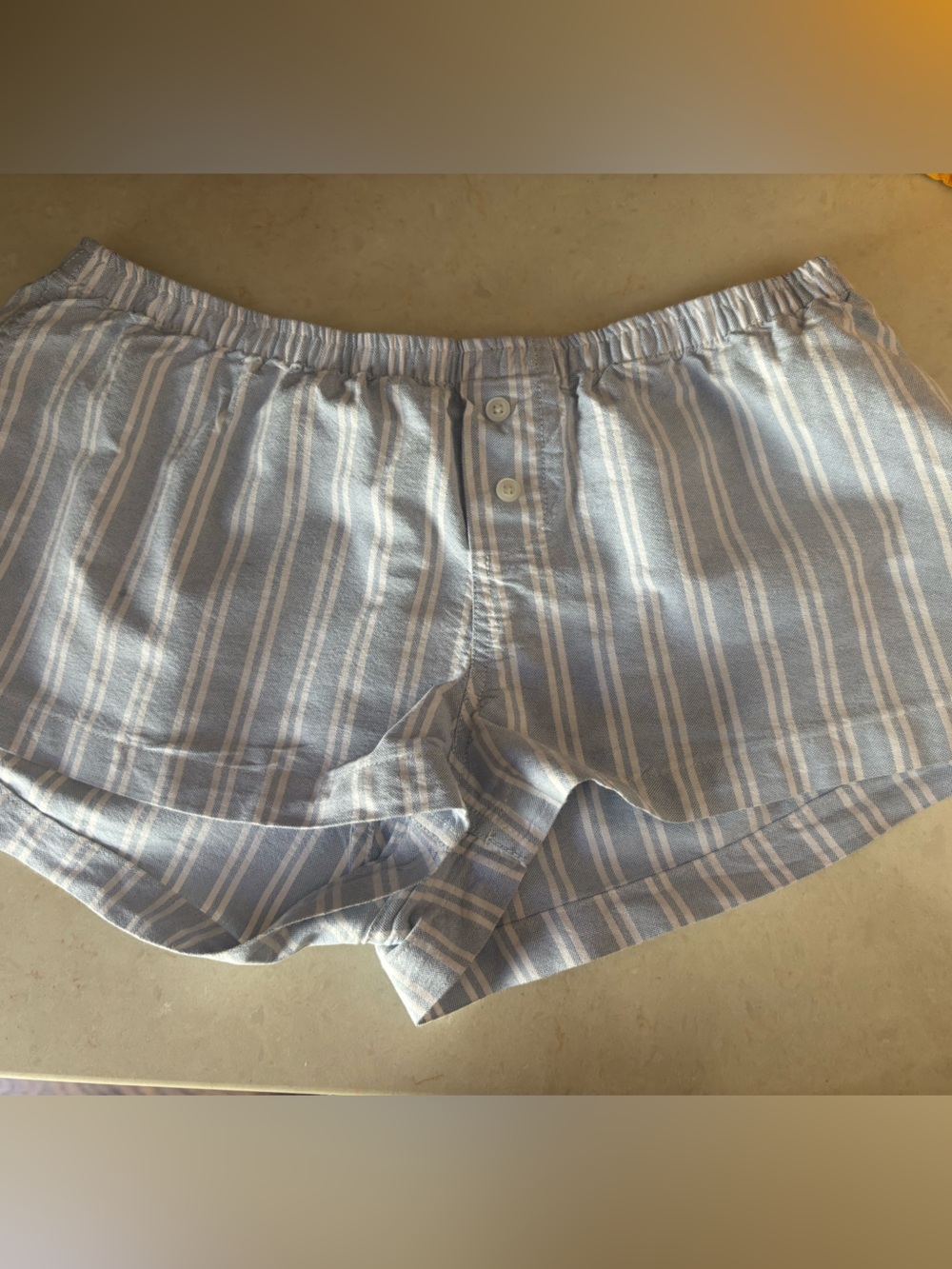 Brandy Melville stripe pj shorts